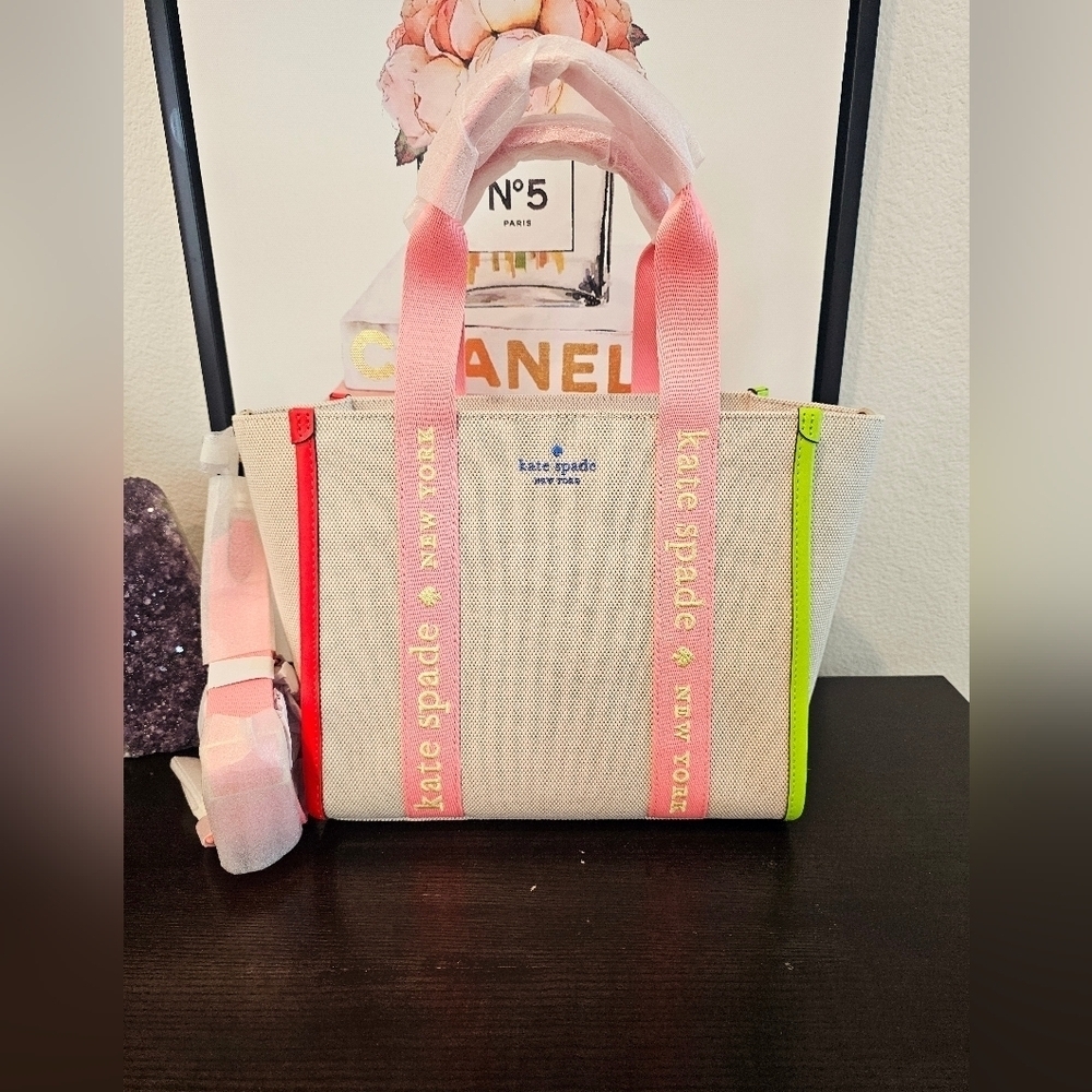 Kate Spade Kip Canvas  Tote.